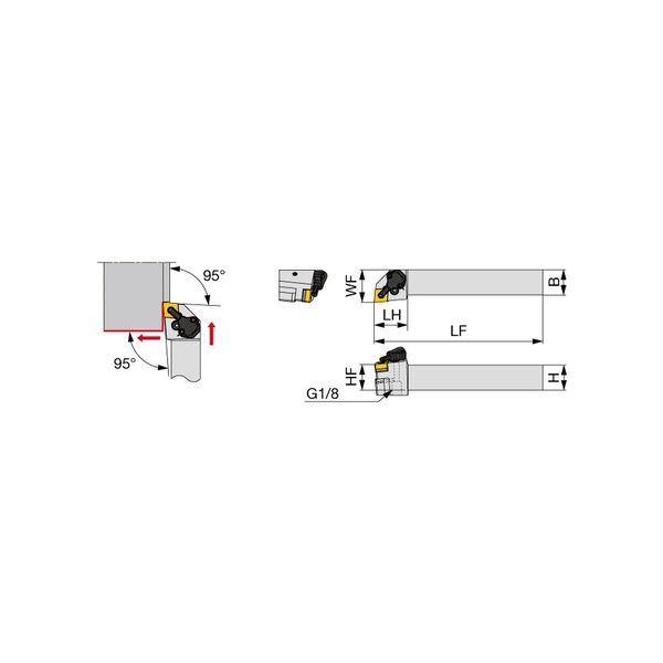 タンガロイ（Tungaloy） PCLNR/L-CHP PCLNL2525M12-CHP 1個（直送品