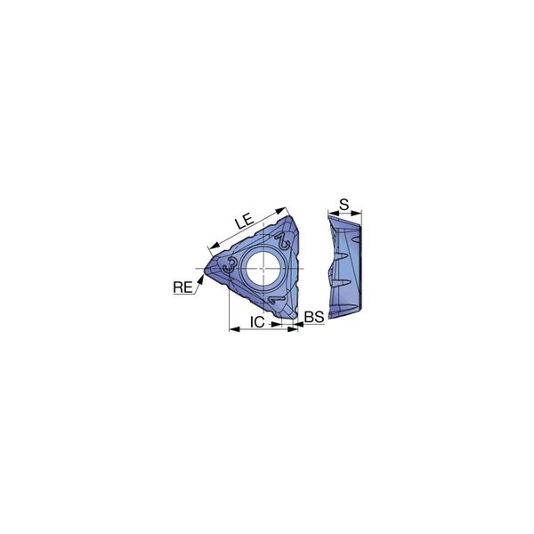 タンガロイ（Tungaloy） TOMT1506-NMJ TOMT150608PDER-NMJ:AH3135 1