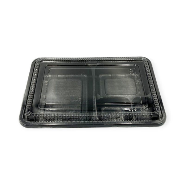 福助工業 弁当容器 LC新 LC-609黒 透明蓋付 600枚(50×12) 576212 福助工業 弁当容器 LC新 LC-609黒 透明蓋付 600枚(50×12) 576212