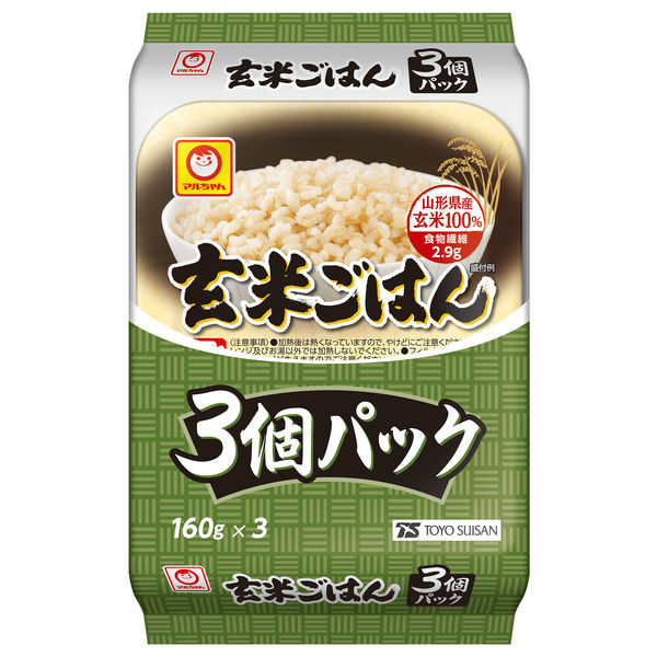 みーちゃんさま専用　玄米30キロ 東洋水産 マルちゃん 玄米ごはん 3食パック 1セット（24食：3食