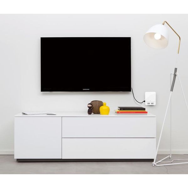 オーム電機 拡張コンセント TVボードバック用 6個口 HS-TK6TV1-W オーム電機 拡張コンセント TVボードバック用 6個口 HS-TK6TV1-W