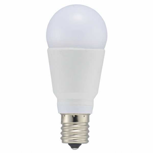オーム電機 LED電球 ミニクリプトン形 E17 60W形相当 電球色 屋外対 