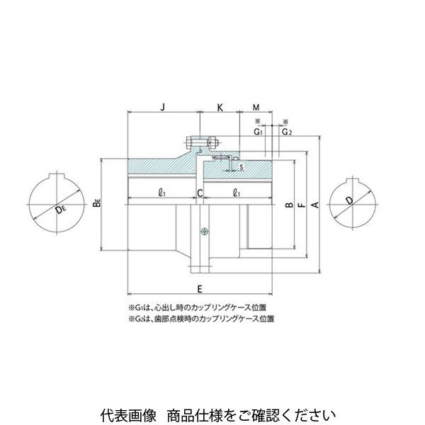 住友重機械ギヤボックス GCカップリング GC-SEM（並・延長軸形） GC-SEM160 1個（直送品）