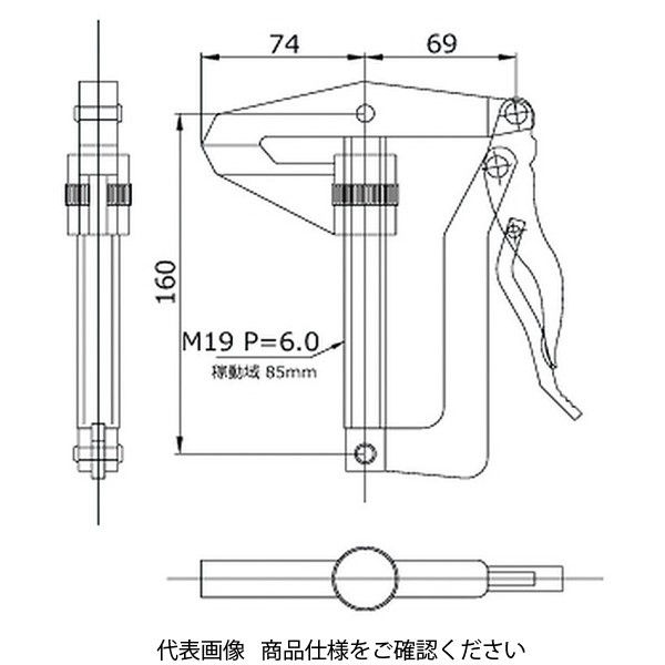 大阪角田興業 ハンドバイス NO.70 70 1個（直送品） - アスクル