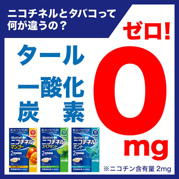 ニコチネルガム スペアミント 50個 Haleonジャパン スペアミント