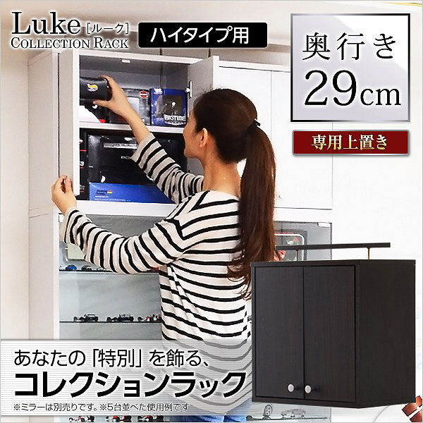 ホームテイスト コレクションラック【-Luke-ルーク】深型ハイタイプ