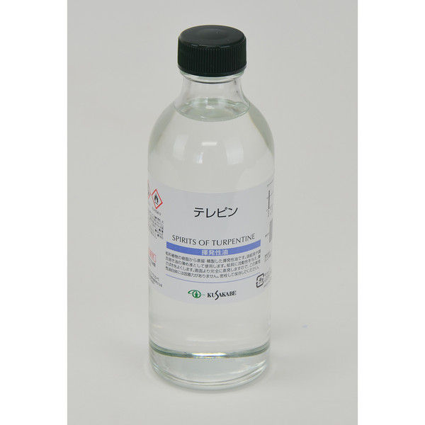 クサカベ 画用液250ml テレピン 23108 1セット（3本）（直送品