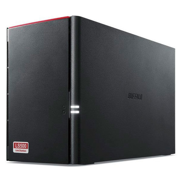 NAS（ネットワークハードディスク）2TB 2ドライブ リンクステーション HDD LS520D0202G 1台 バッファロー