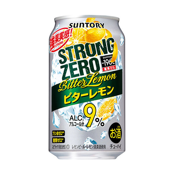 サントリー -196℃ストロングゼロ ビターレモン 350ml 24缶 - アスクル