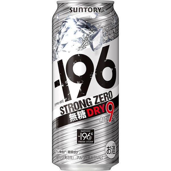 サントリー -196℃ ストロングゼロ ＜ドライ＞ 500ml×24缶 - アスクル