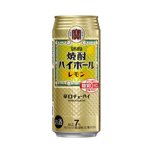 宝 焼酎ハイボール レモン 500ml×24缶 - アスクル