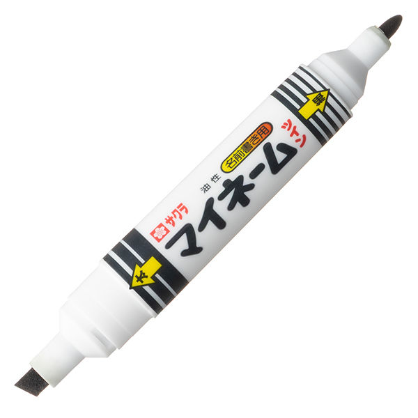 サクラクレパス マイネームツイン 太字・細字 黒 1箱（10本入） 油性