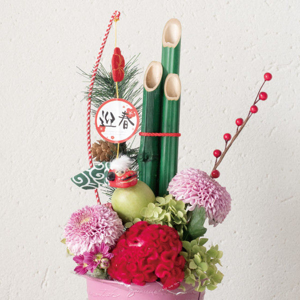 HEADS 迎春フラワーピック−11／梅扇 10本 GS-FP11 フラワー