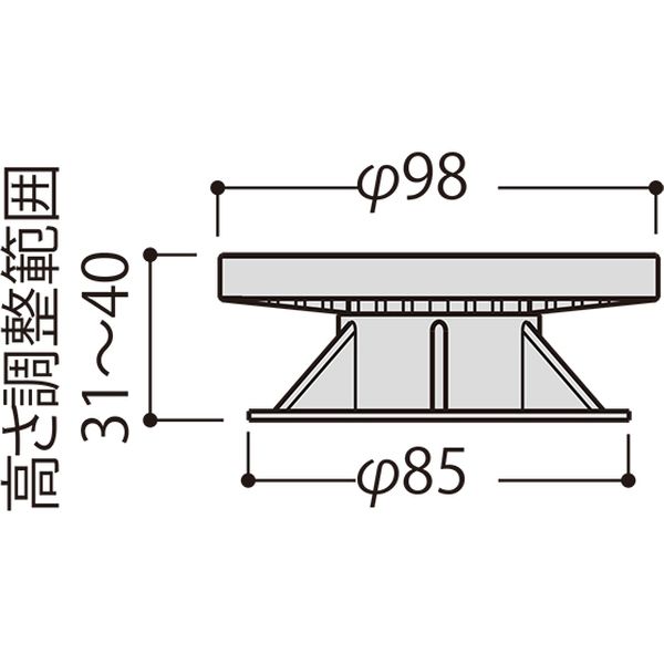 フクビ化学工業 屋外用プラ木レン マルチポスト 0A型 MPST0A 1ケース（200個入）（直送品） - アスクル