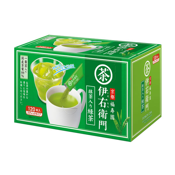 よっち(内容量:100ml) 水出し可】宇治の露製茶 伊右衛門 抹茶入りインスタント緑茶 大容量 1