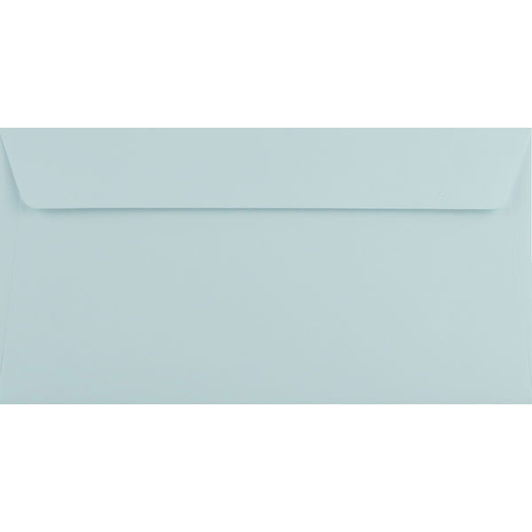 キングコーポレーション 洋形6号 Hiソフトカラー スカイ 枠ナシ 162611