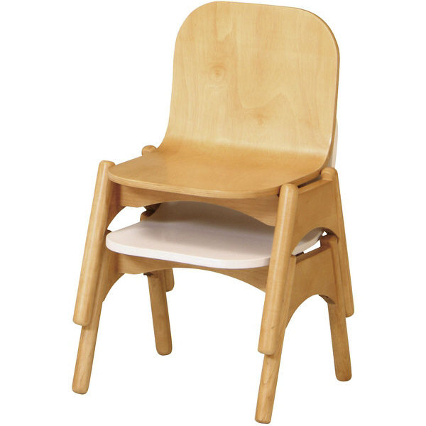 弘益 トット キッズチェア ブルー TOT-36C（BL） 1個（直送品） - アスクル