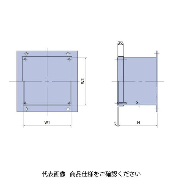 日動電工 液面電極保護カバーボックス(パイプ無) EC1221 1個（直送品） 日動電工 パイプ無 250mm