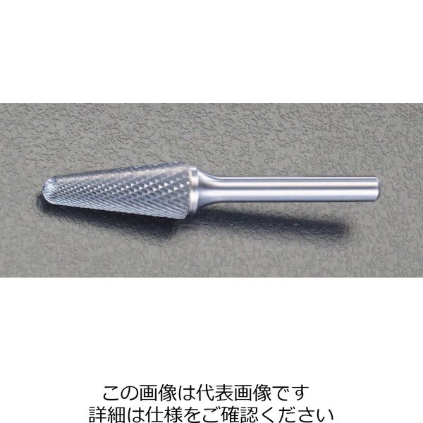 エスコ 10x19mm/6mm軸 [Coated]超硬バー EA819VC-110 1セット(2本