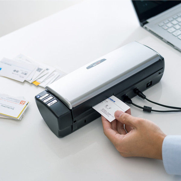 サンワダイレクト 両面スキャナー（A4/20枚給紙・名刺/6枚給紙