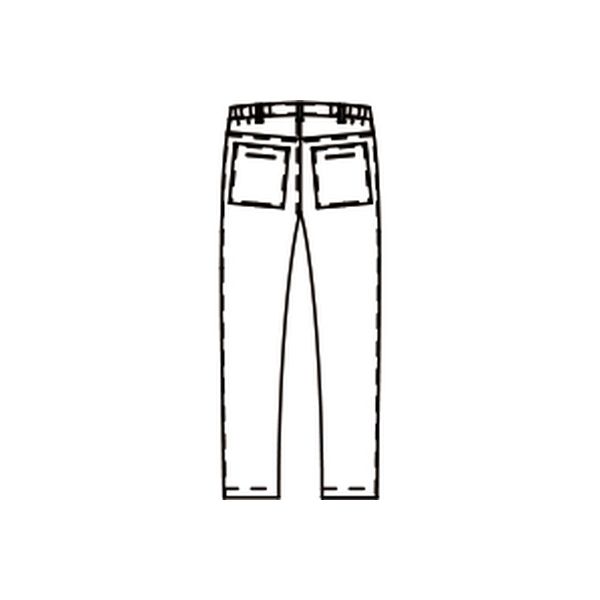 KAZEN 男女兼用パンツ KZN860-10（直送品） - アスクル