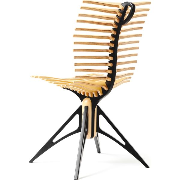 ベルシホーム スケルトンチェア（SkeletON chair） バーチ 55038 1脚（直送品）