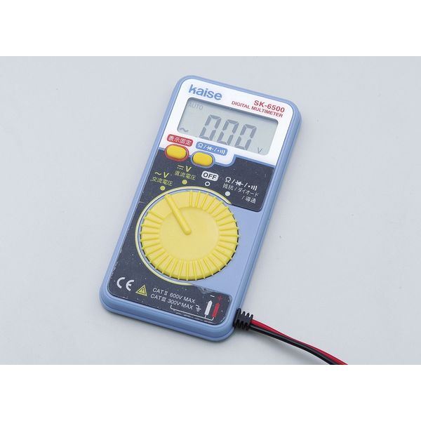 朝日電器 デジタルマルチテスター SK-6500 1個 - アスクル