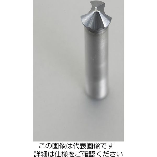 エスコ 20.5mm カウンターシンク(10mm軸・HSS・RUnaTECコート) EA827HE-120 1本（直送品） - アスクル