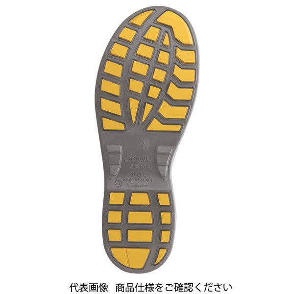 シモン 安全靴(短靴) SS11 黒静電靴 K 29.0cm 1520022 1足（直送品 