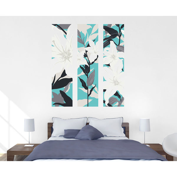 東京ステッカー ウォールステッカー 大判 転写 植物【カサブランカ/TA