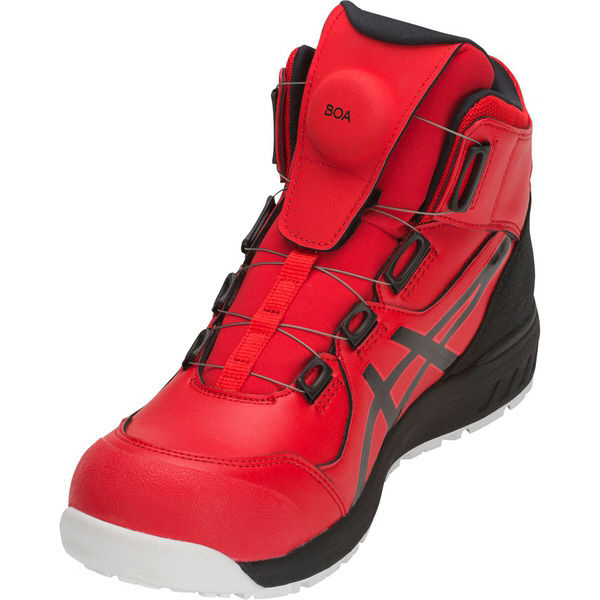 アシックス ウィンジョブ CP304Boa Cレッド×ブラック 25.0cm CP304-600