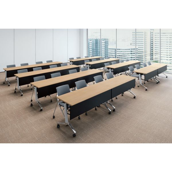 フラップ天板会議テ−ブル　カ−ム　コ−ナ KT-PWSC141DSAWPAWN3 送料無料 コクヨ kokuyo コクヨ KOKUYO ミーティングテーブル LISMA リスマ フラップテーブル