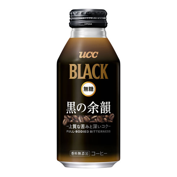 定番人気商品　UCCブラック無糖 缶コーヒー　120本　送料込み1個79.9円 UCC上島珈琲 UCC BLACK無糖 黒の余韻 R缶375g 1箱（24缶入） - アスクル