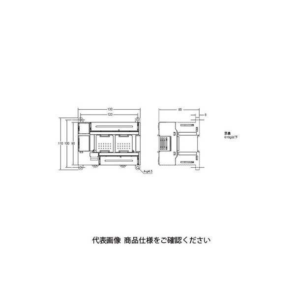 オムロン プログラマブルコントローラ CP1LーM30点タイプ CP1LーM30DR