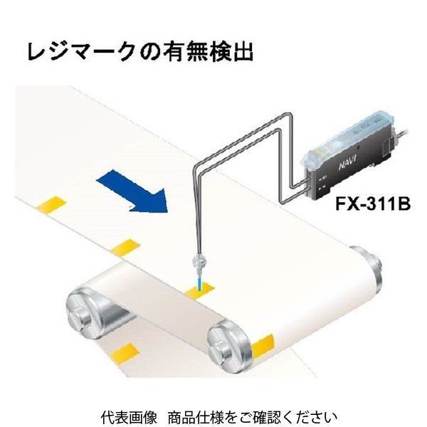 パナソニック デバイスSUNX マニュアル設定ファイバセンサ FX-311
