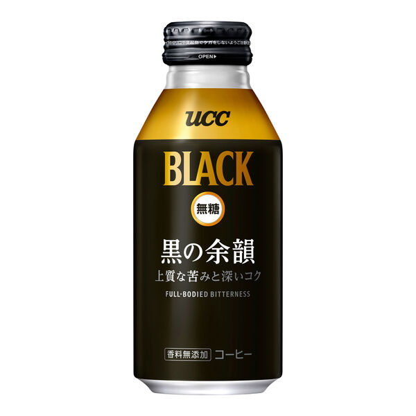 人気商品UCC ブラック無糖缶コーヒー4ケース120本 送料込み1個79.9円 UCC上島珈琲 UCC BLACK無糖 黒の余韻 R缶375g 1セット（48缶） - アスクル