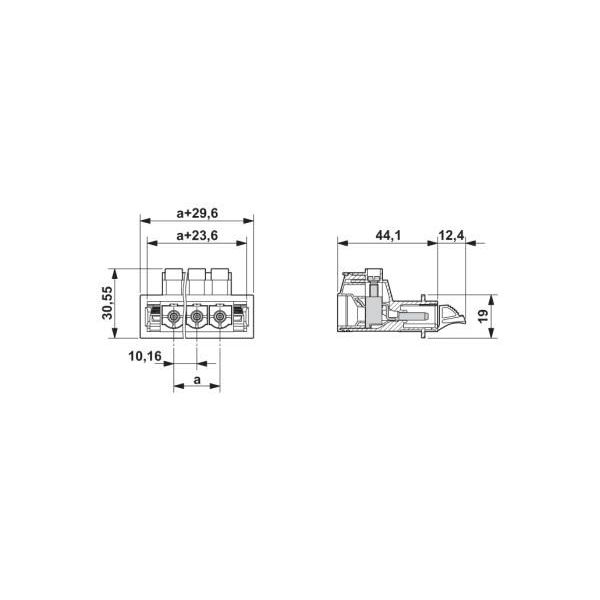 プリント基板用コネクタ ねじ接続式プラグ 極数2 パネル貫通 DFK-PC 16/ 2-ST-1016（直送品） プリント基板用コネクタ 2-ST-1016（直送品） O1205155681(9149円)