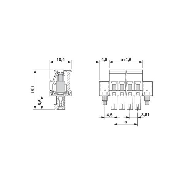 Agogopresbyhospital - プリント基板用コネクタ ねじ接続式プラグ 極数6 MCVR 15/ 6-STF-381（直送品） 販売品