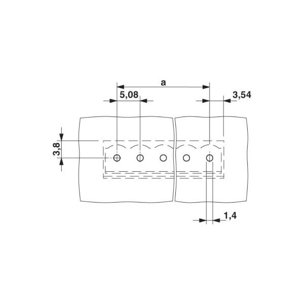 フエニックス・コンタクト プリント基板用コネクタ ソケット 極数2 MSTBVA 2，5/ 2ーGー5，08 1セット(250個)（直送品）