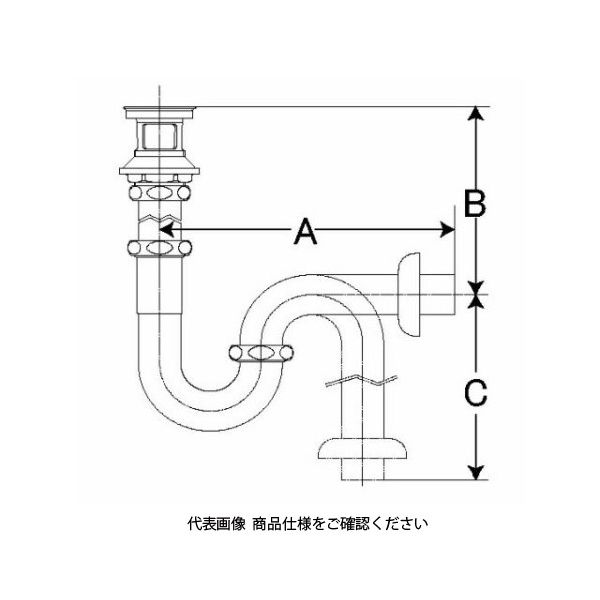 LIXIL 排水ボトルトラップ LFー731PA LF-731PA 1個（直送品） LIXIL 備考