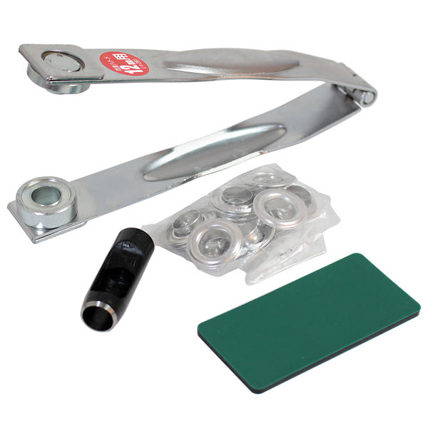 ビッグマン 両面ハトメパンチセット12mmアルミ BMM-11（直送品