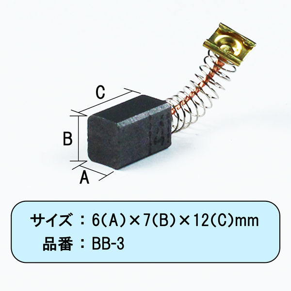 ビッグマン カーボンブラシH用999041 BB-3 062963(直送品 ビッグマン カーボンブラシH用999041 BB-3 062963(直送品