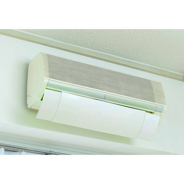 エアコン風よけカバー ホワイト 4966149478116 伊勢藤（直送品