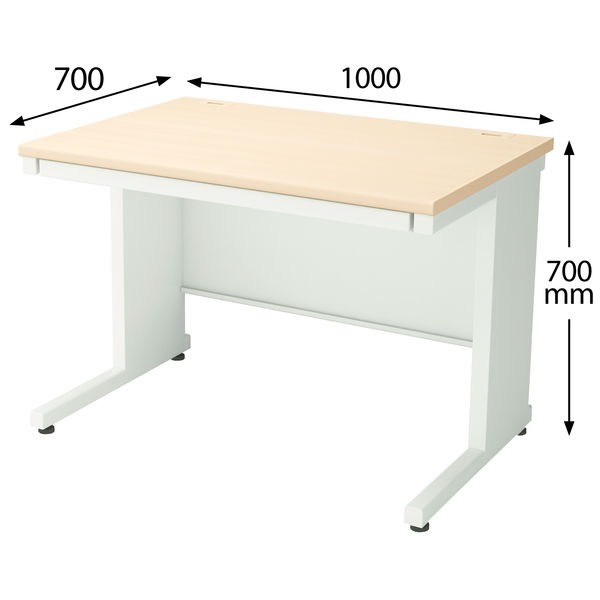 コクヨ インベントデスク INVENT 平机 幅1000×奥行700×高さ700mm