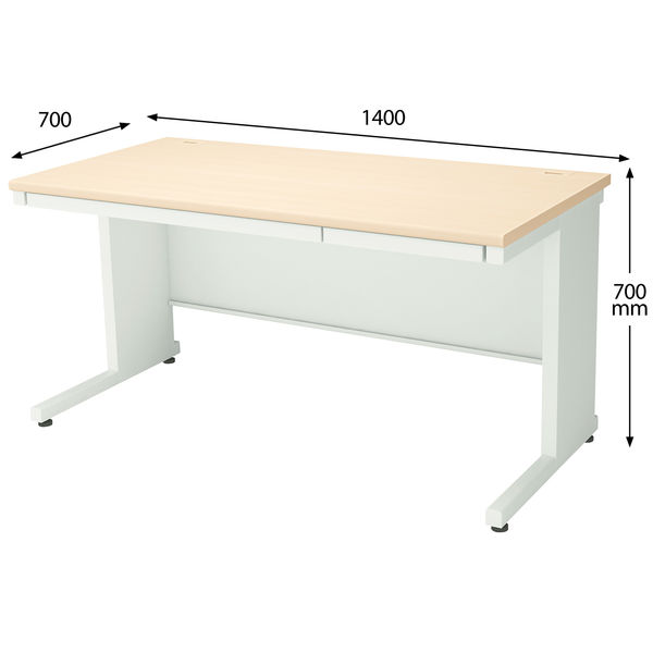 コクヨ インベントデスク INVENT 平机 幅1400×奥行700×高さ700mm 