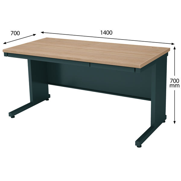 コクヨ インベントデスク INVENT 平机 幅1400×奥行700×高さ700mm ラ