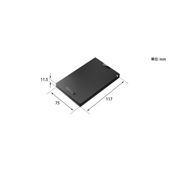 BUFFALO SSD-PG960U3-BA - PC/タブレット