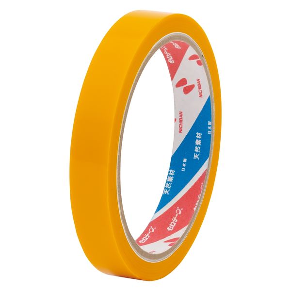 ニチバン セロテープ（着色）15mm×35m 黄 1パック（10巻入