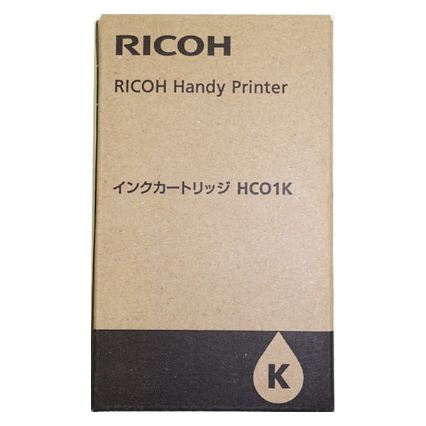 リコー（RICOH） 純正インク HC01K モノクロ ハンディープリンター用 515912 1個 - アスクル