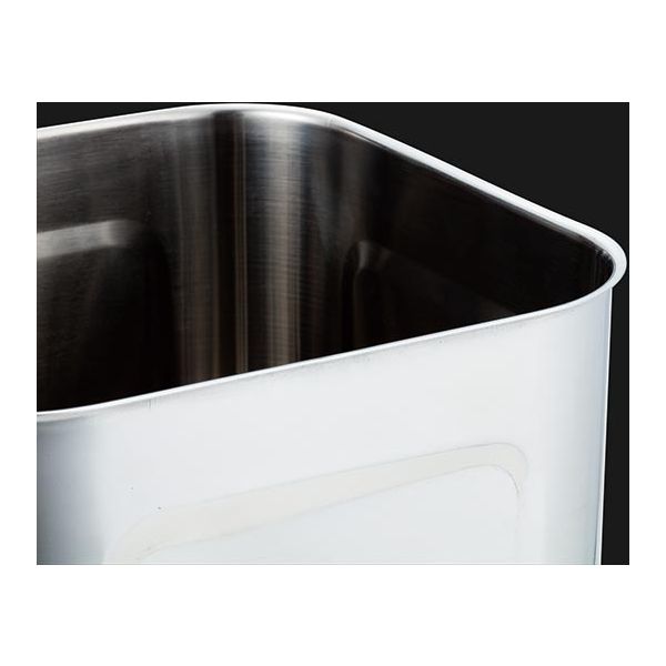 超美品 三宝産業 1個 09022180 18cm 角・深型キッチンポット HACCP UK 保存容器